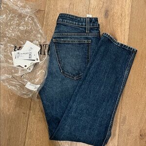 KHAITE Viv high-rise slim-leg jeans size 27